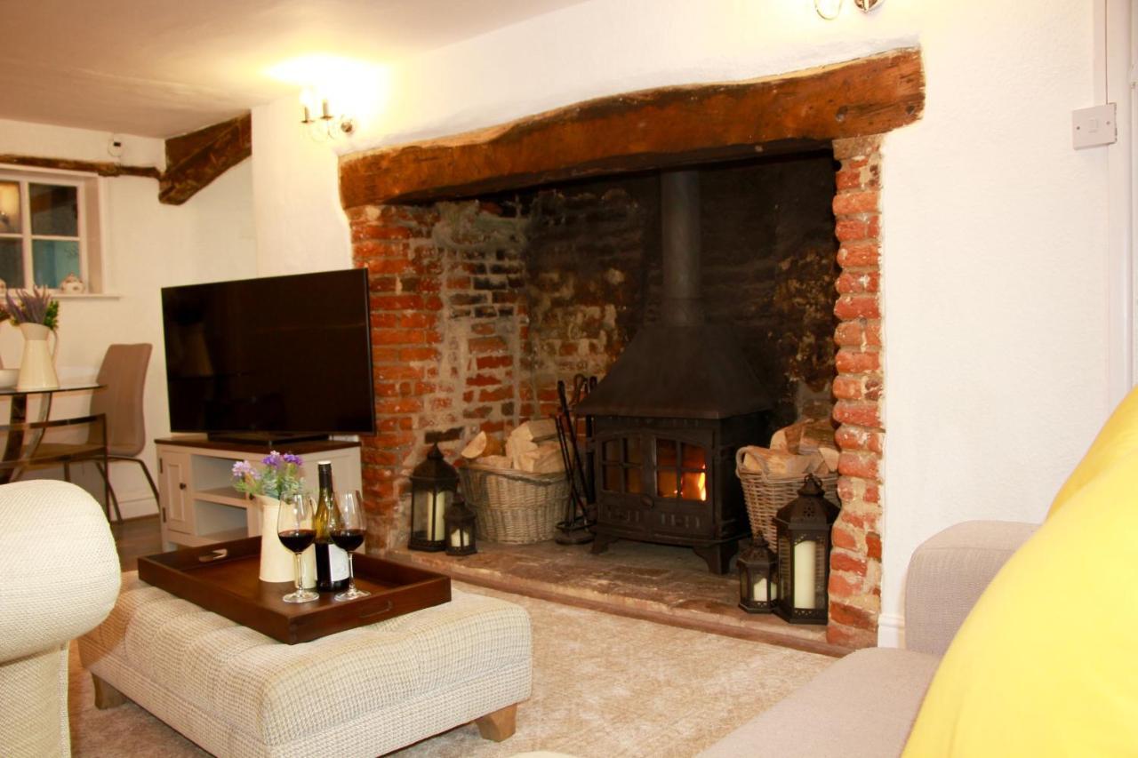 Romantic* Castle On The Hill Cottage *Framlingham Exterior foto